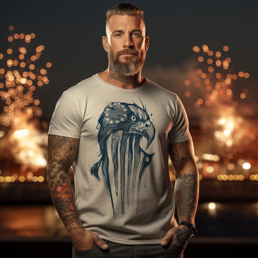 Eagle Flag: Pride in Every Feather T-Shirt