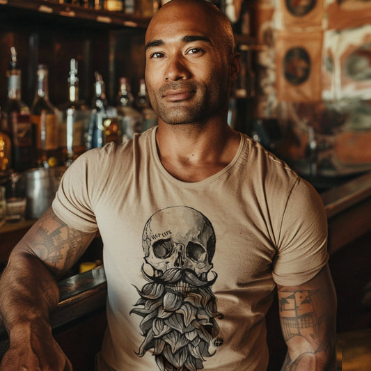 Hop Life Skull: Crafted for Connoisseurs T-shirt