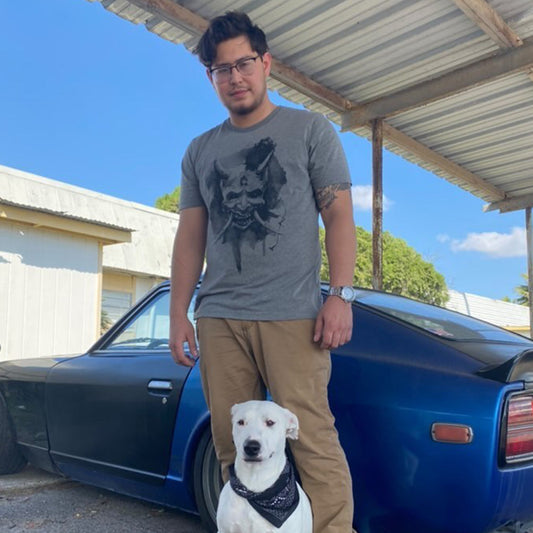 Japanese Hannya Mask: Haunting Elegance T-Shirt