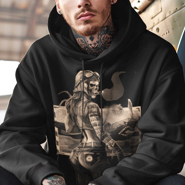 Pilot's Tally: Conquer the Skies Hoodie