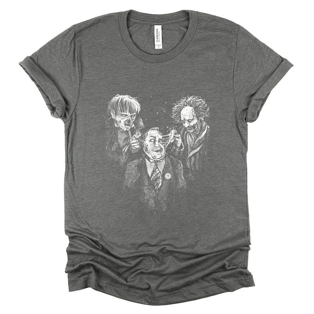 3 Zombie Fools: Horror & Shenanigans T-shirt