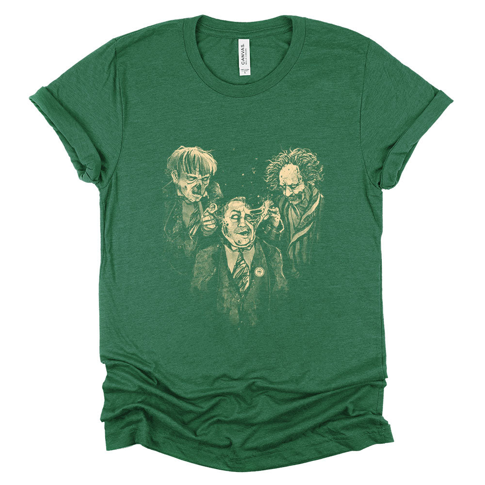 3 Zombie Fools: Horror & Shenanigans T-shirt