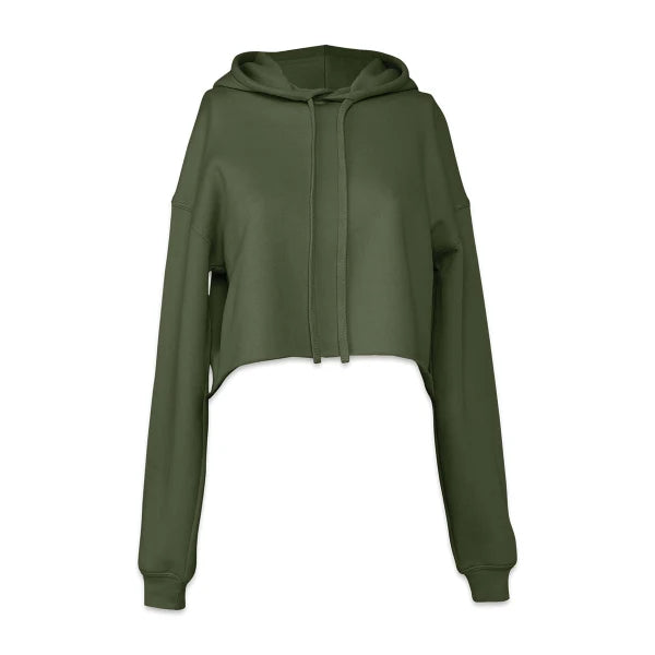 Custom Women's Crop Hoodie (7502)