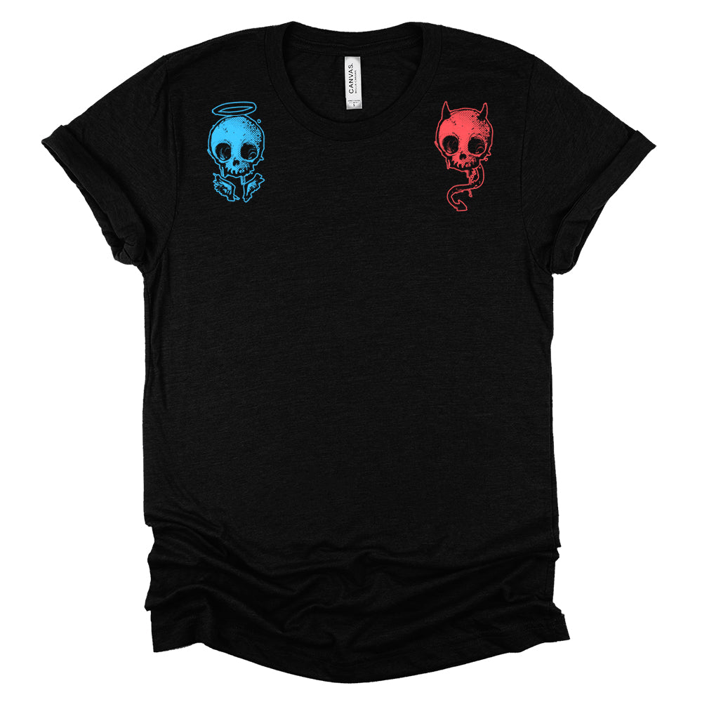 Angels & Devils On Your Shoulders: Seductive Temptations T-Shirt