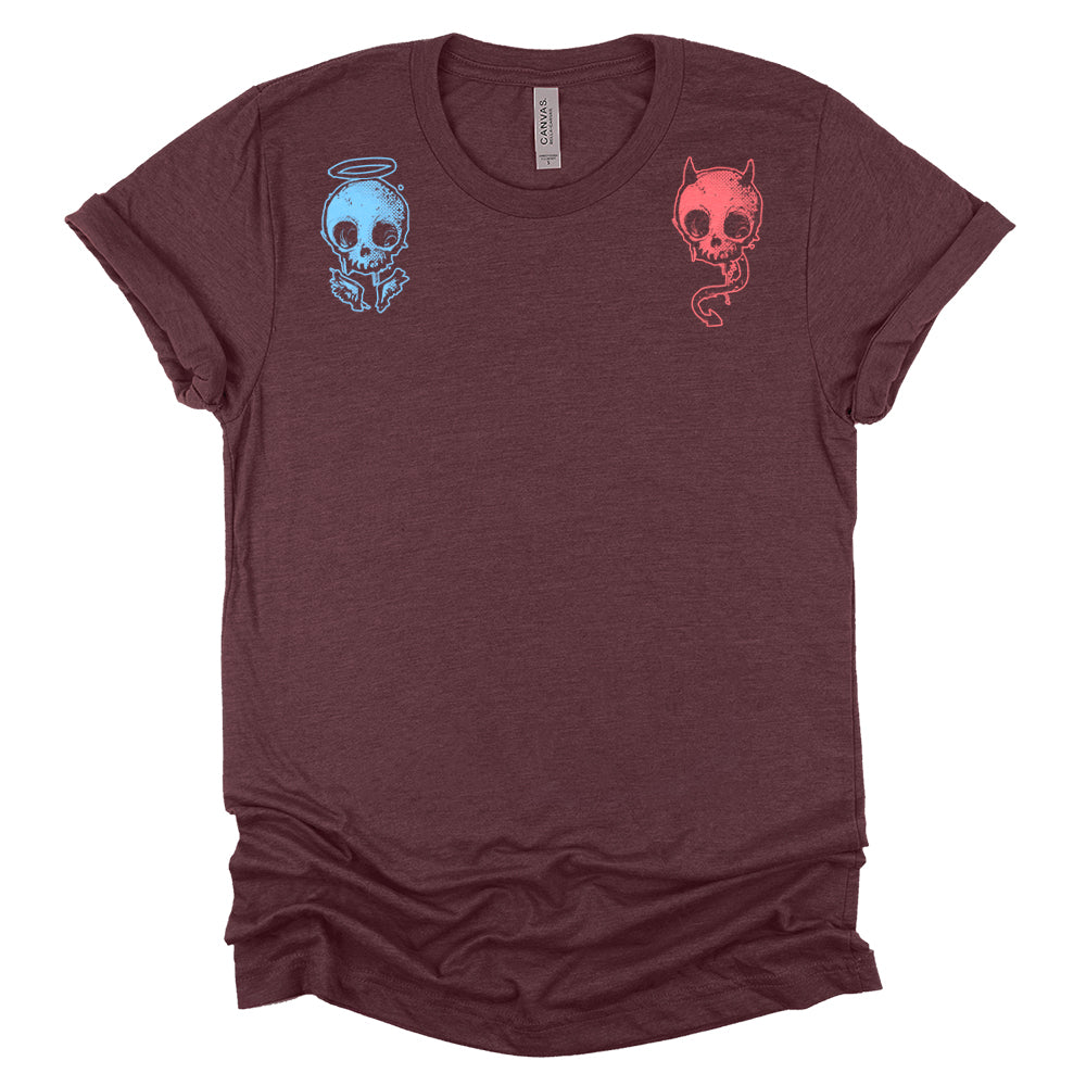 Angels & Devils On Your Shoulders: Seductive Temptations T-Shirt