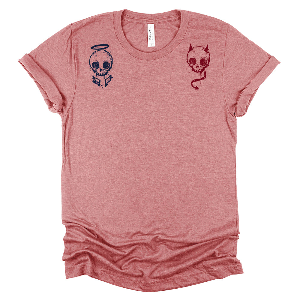 Angels & Devils On Your Shoulders: Seductive Temptations T-Shirt