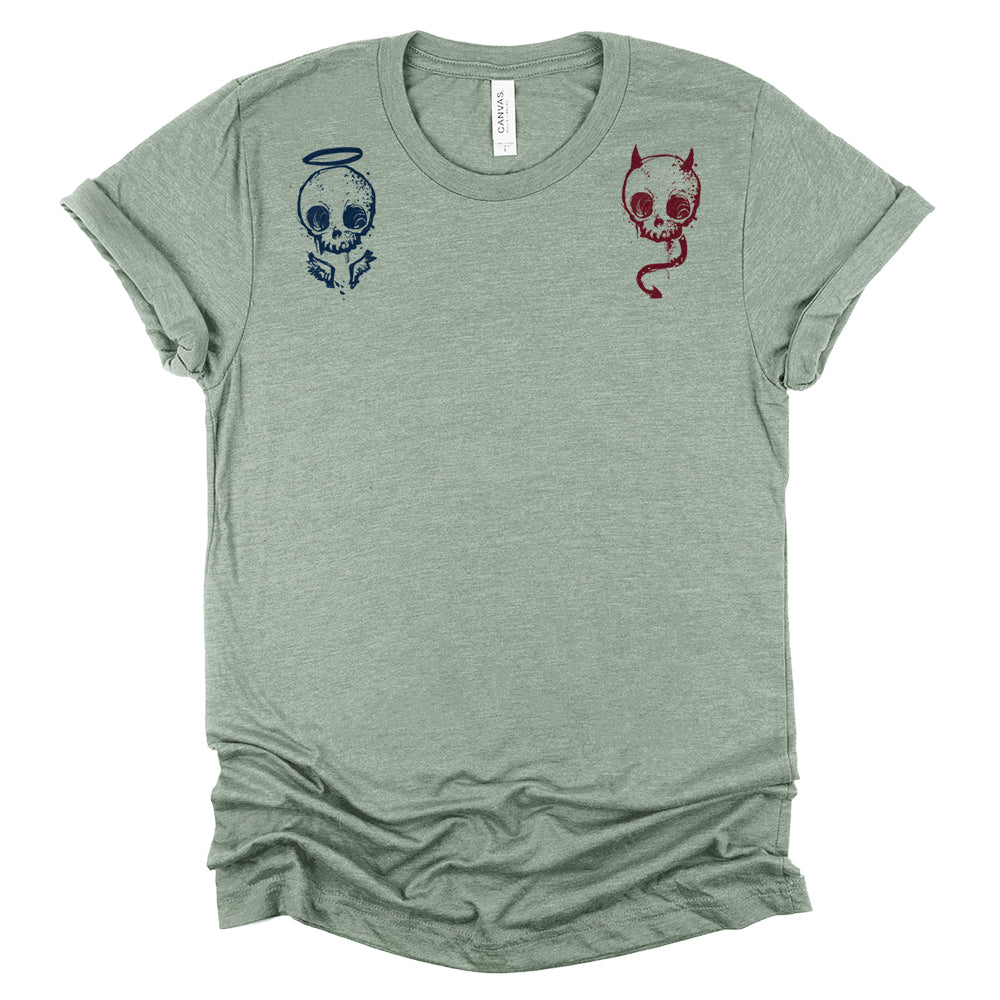 Angels & Devils On Your Shoulders: Seductive Temptations T-Shirt