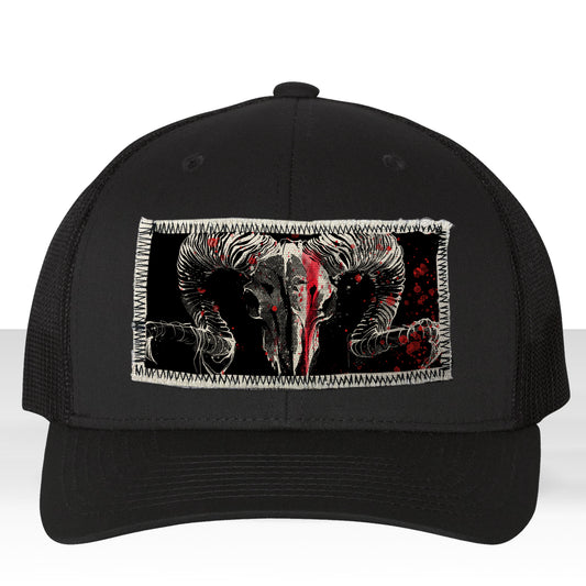 Aries Zodiac Sign: Celestial Warrior Trucker Hat