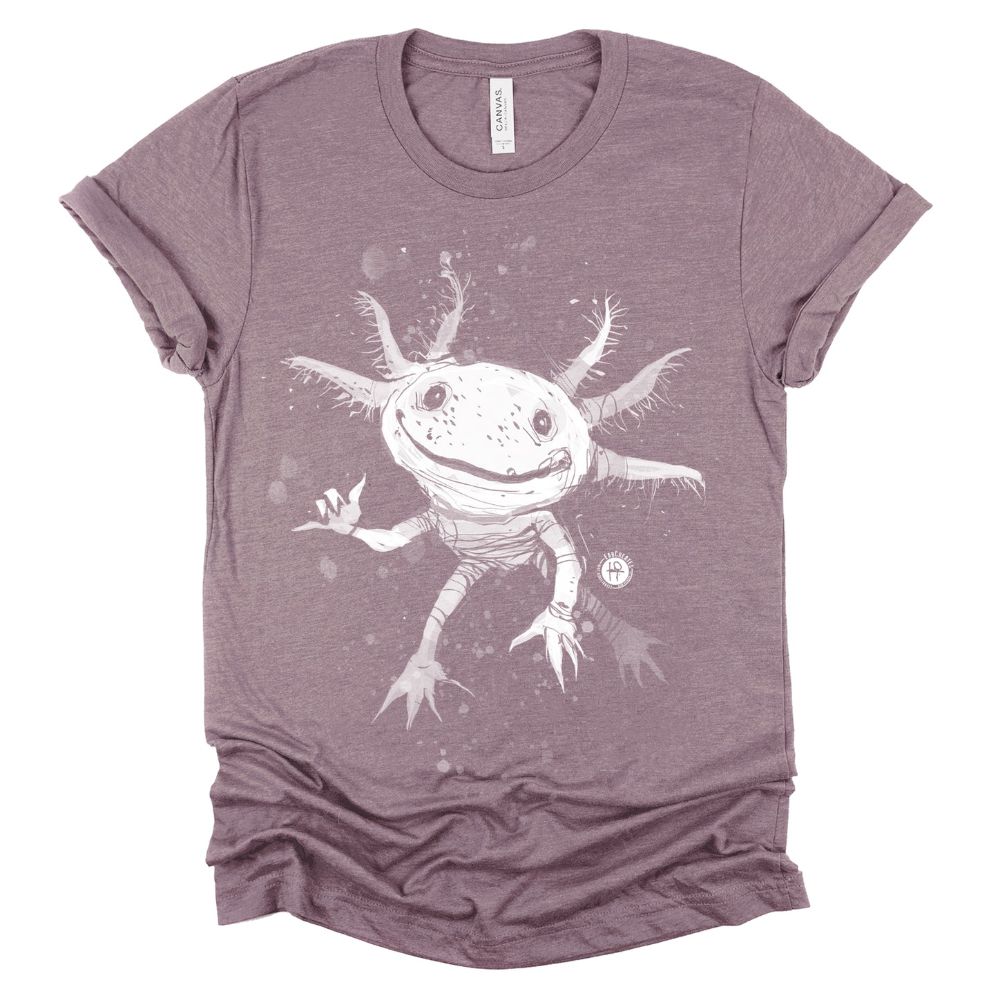 Axolotl Surfing: Catching Waves with Cuteness T-shirt