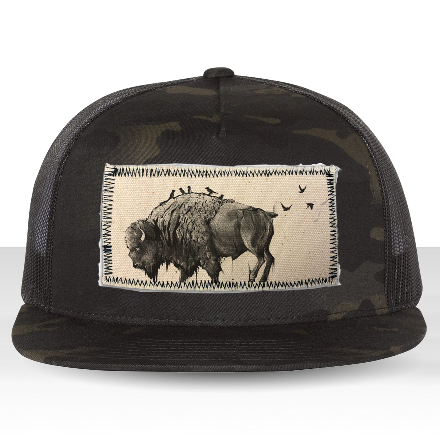Bison: Majestic Harmony Trucker Hat