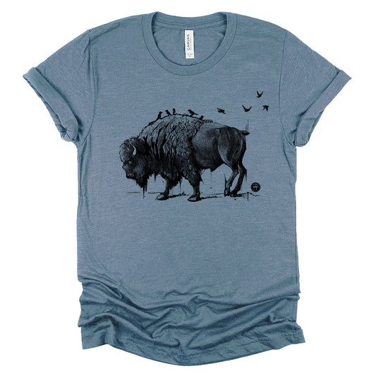 Bison: Majestic Harmony T-shirt