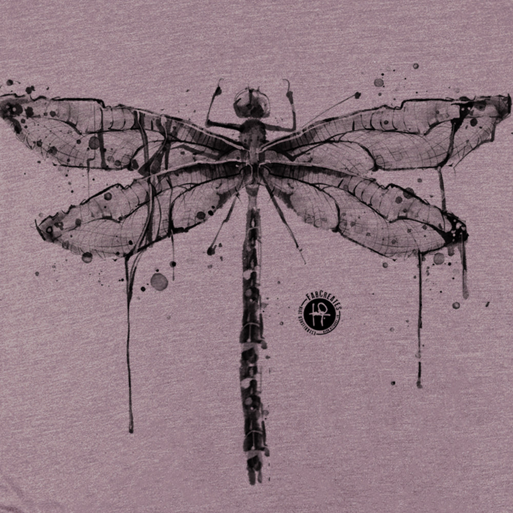 Bleeding Dragonfly: Eerie Elegance T-Shirt