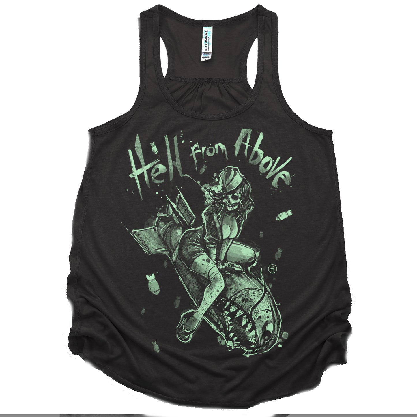 Bomber Girl: Hell from Above Tank Top