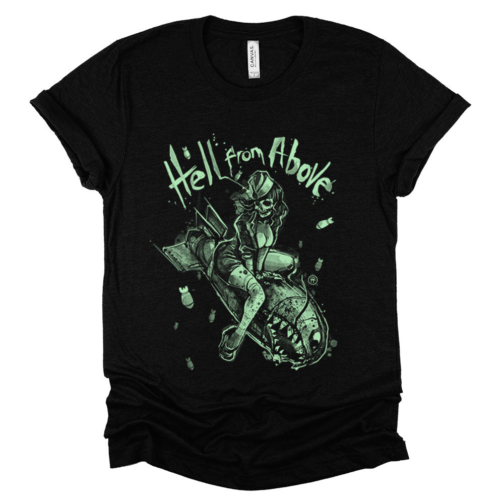 Bomber Girl: Hell from Above T-Shirt
