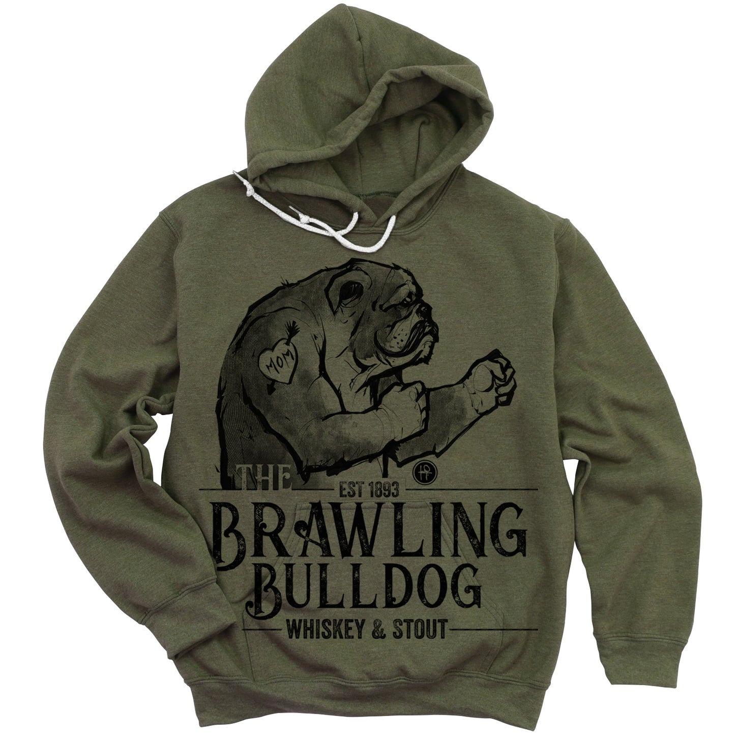 Brawling Bulldog Pub: Brawler's Haven Hoodie