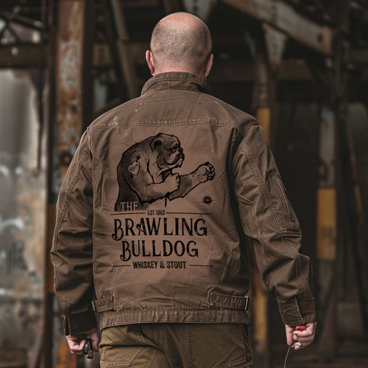 Brawling Bulldog Pub: Brawler's Haven Maverick Jacket