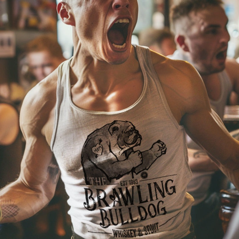 Brawling Bulldog Pub: Brawler's Haven Tank Top