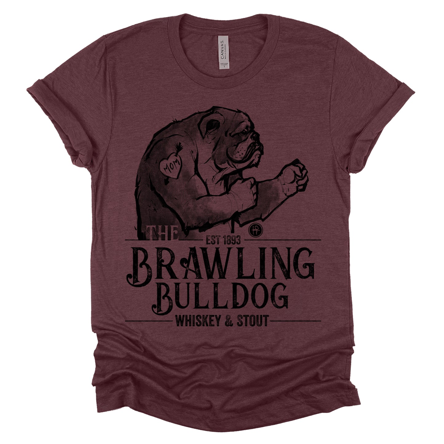 Brawling Bulldog Pub: Brawler's Haven T-Shirt