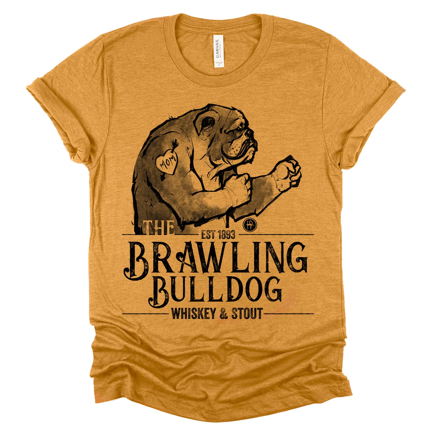 Brawling Bulldog Pub: Brawler's Haven T-Shirt