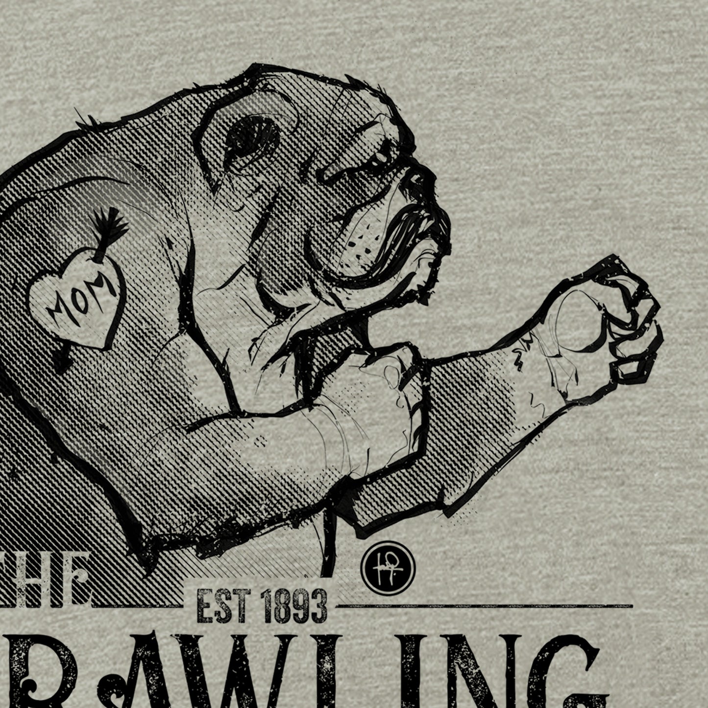 Brawling Bulldog Pub: Brawler's Haven T-Shirt