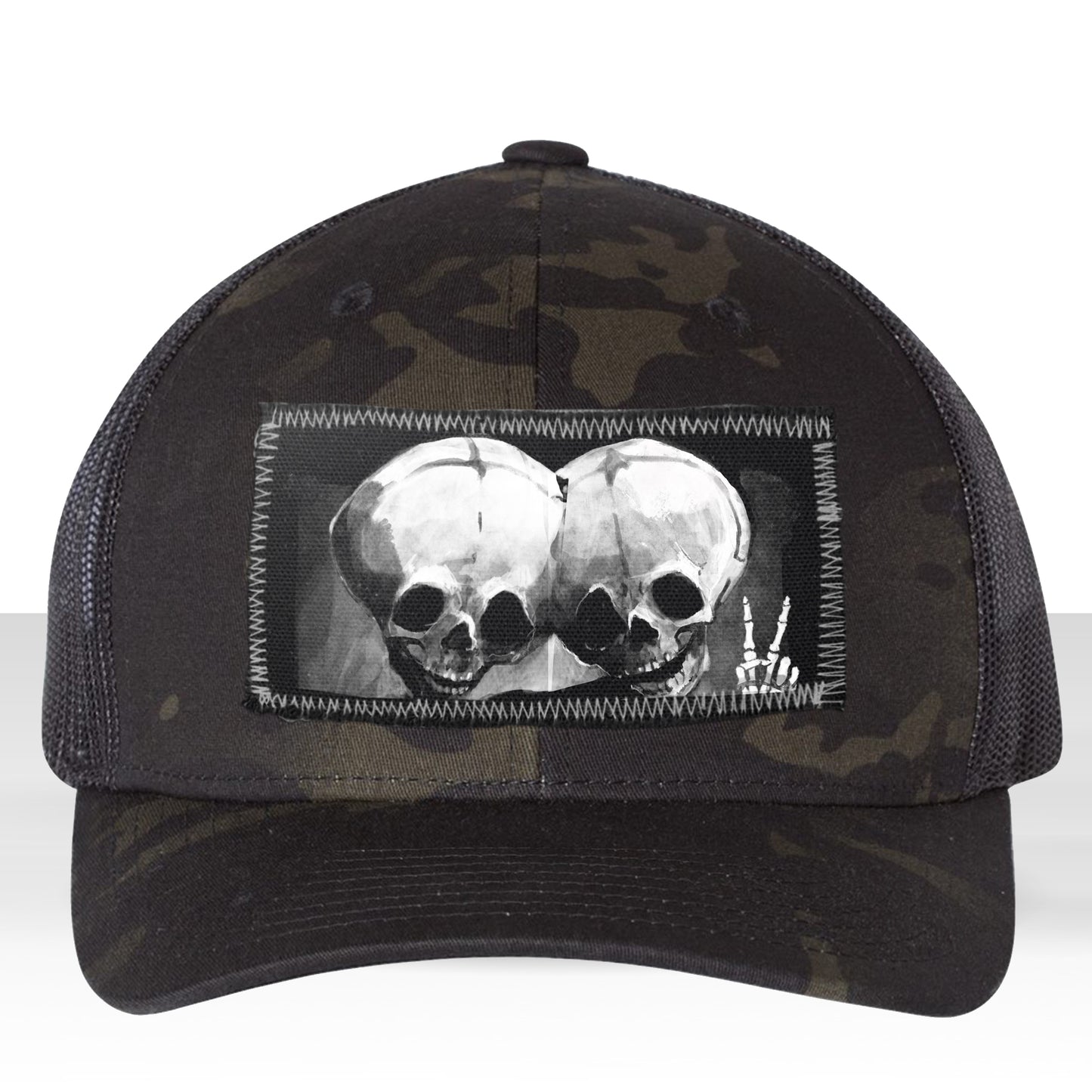 Brotherly Love: Conjoined Mayhem Trucker Hat