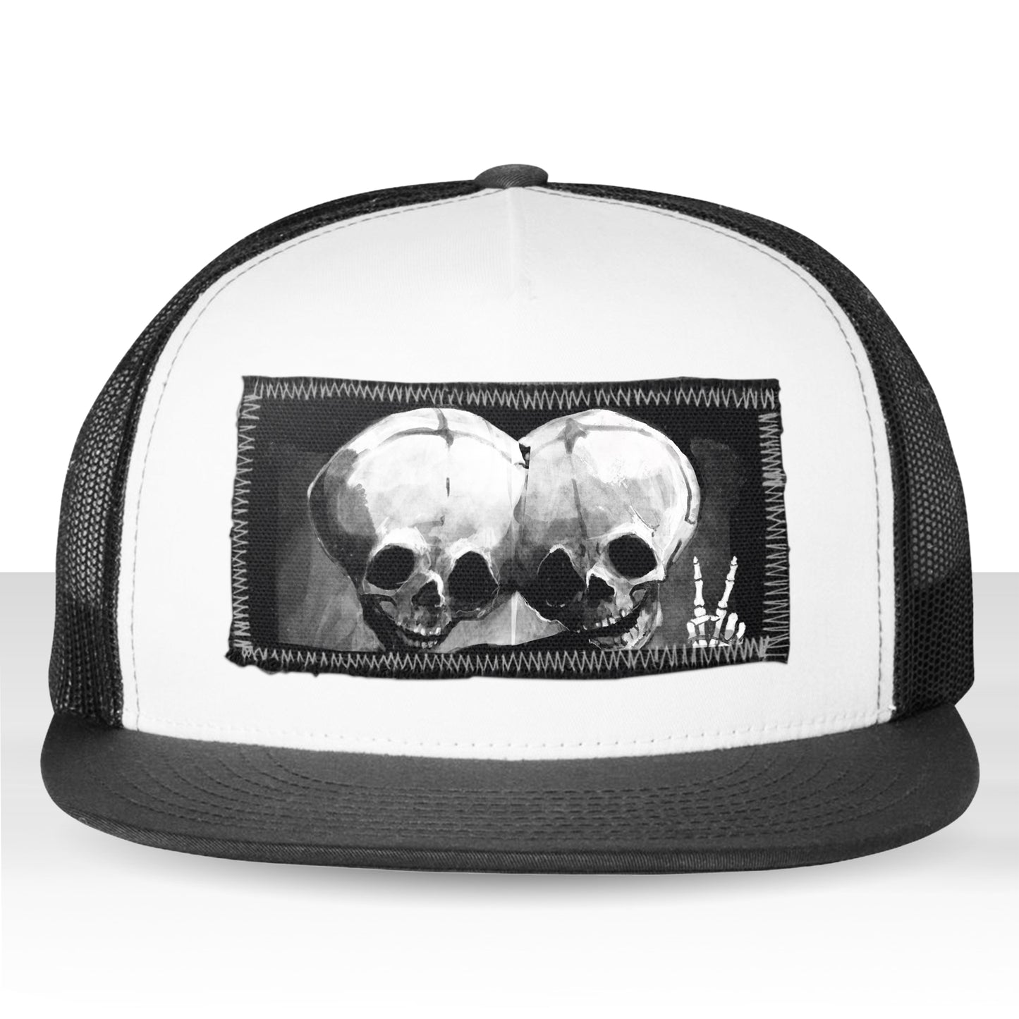Brotherly Love: Conjoined Mayhem Trucker Hat