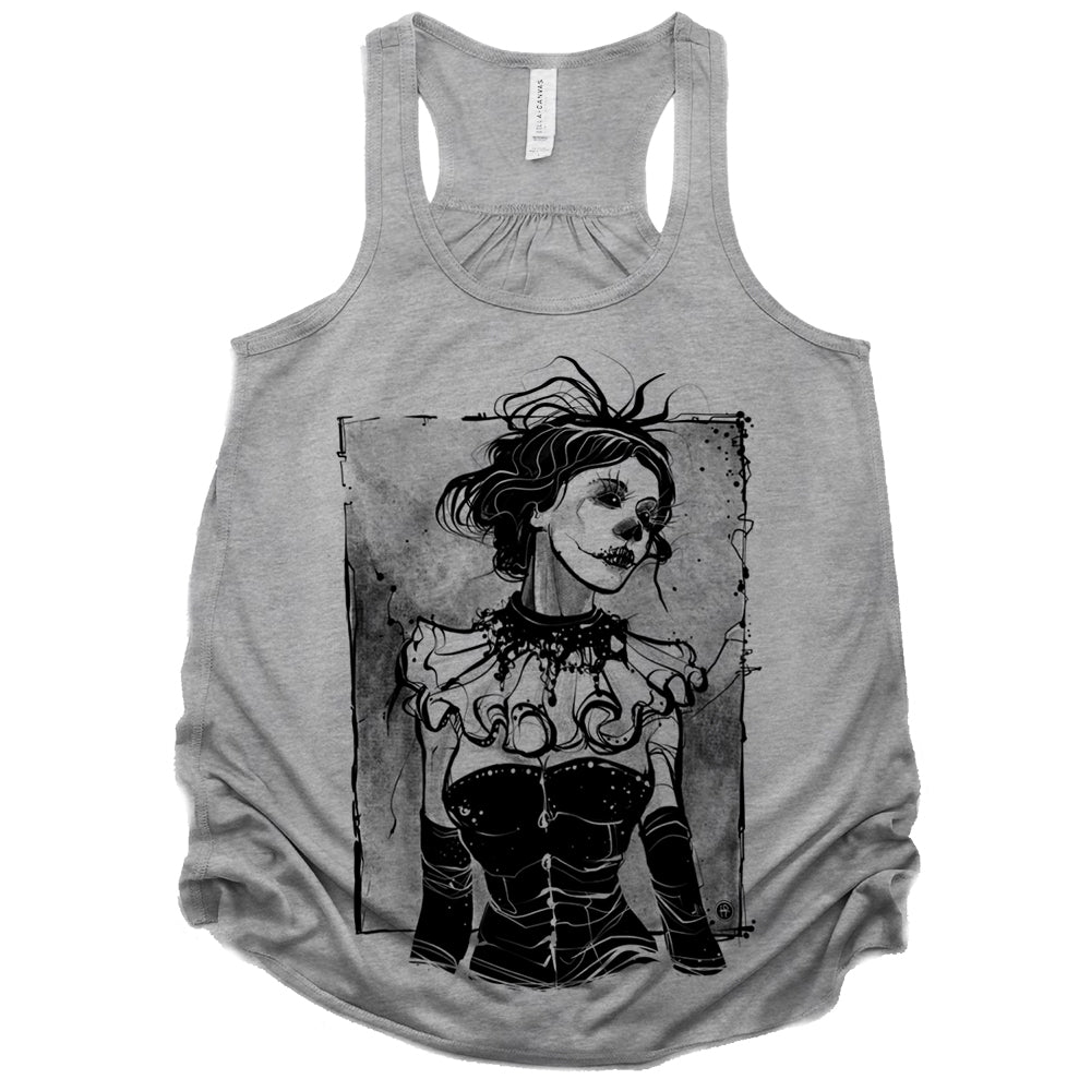 Burlesque: Eerie Goth Beauty Tank Top
