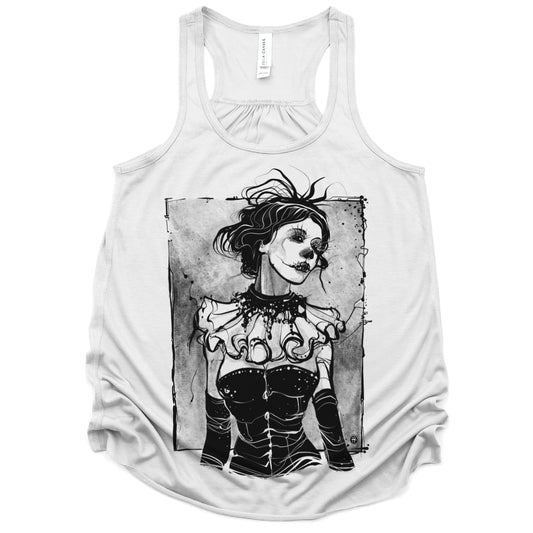 Burlesque: Eerie Goth Beauty Tank Top