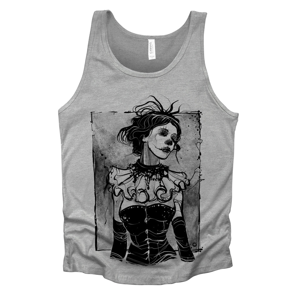 Burlesque: Eerie Goth Beauty Tank Top