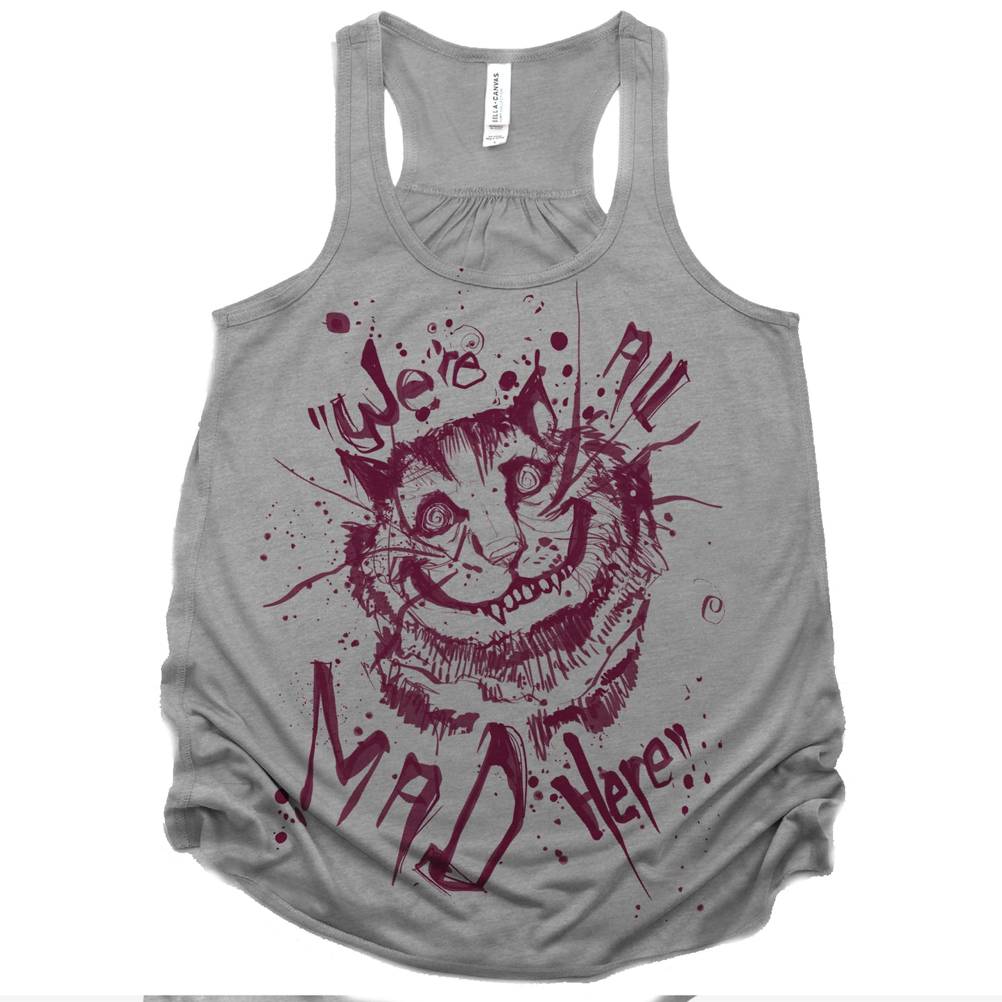 Cheshire Cat: We're All Mad Tank Top