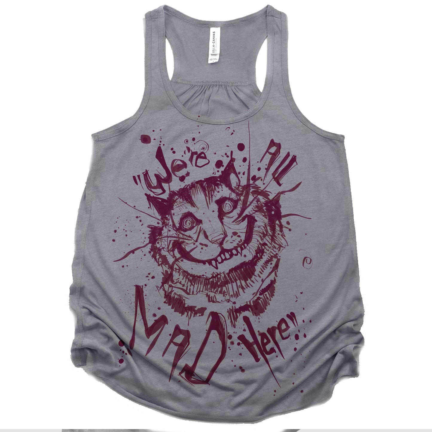 Cheshire Cat: We're All Mad Tank Top