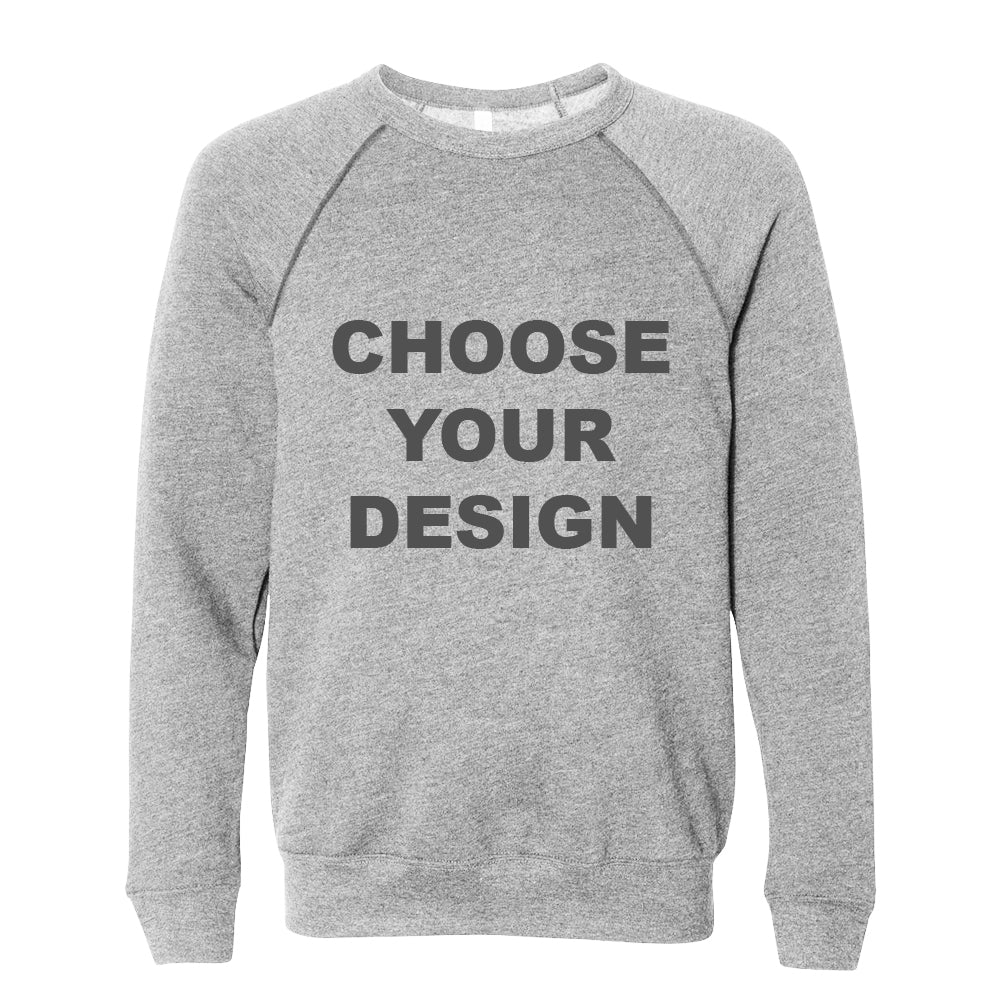 Custom Raglan Crewneck Sweatshirt (3901)