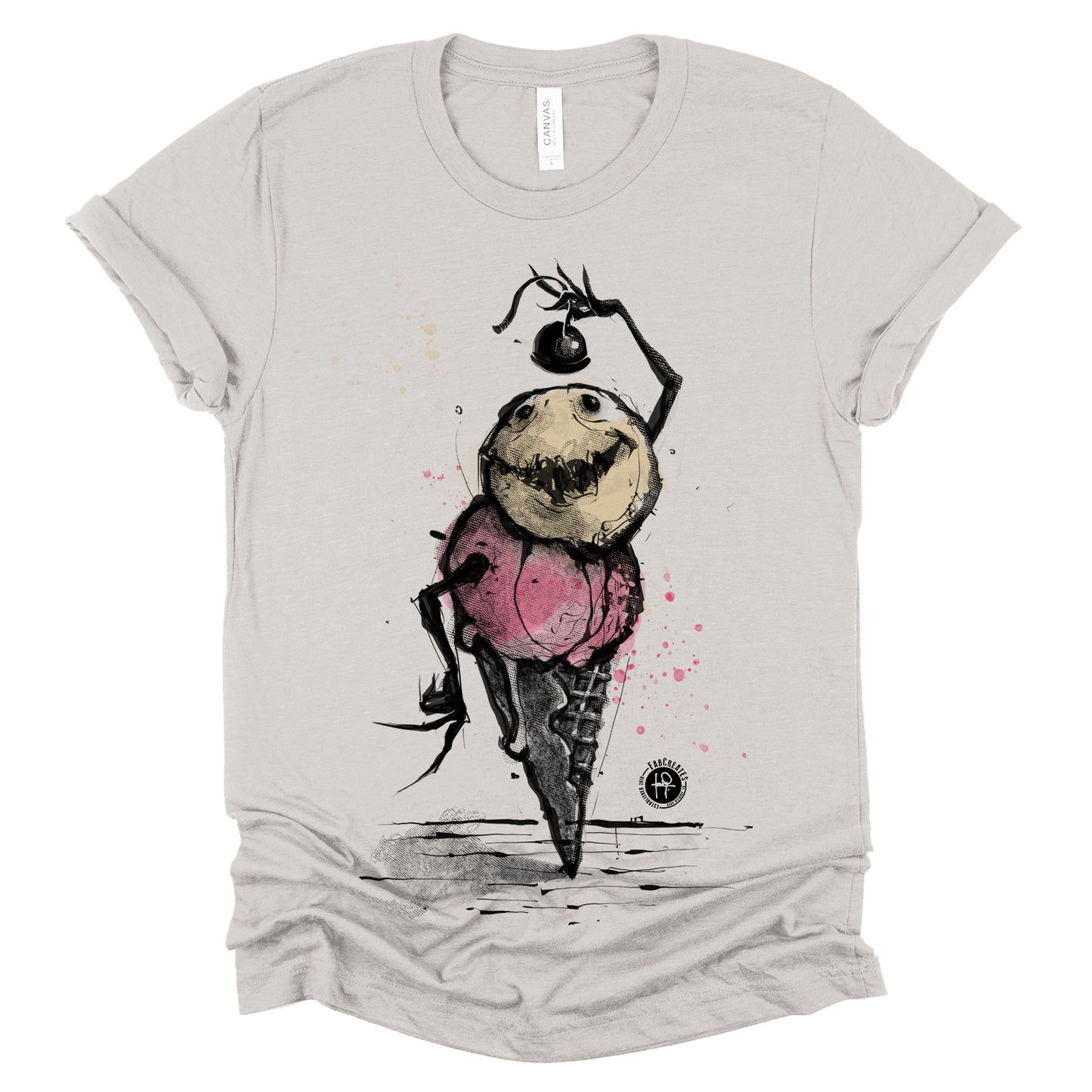 Cordial Ice Cream Cone: Sweet Elegance T-Shirt