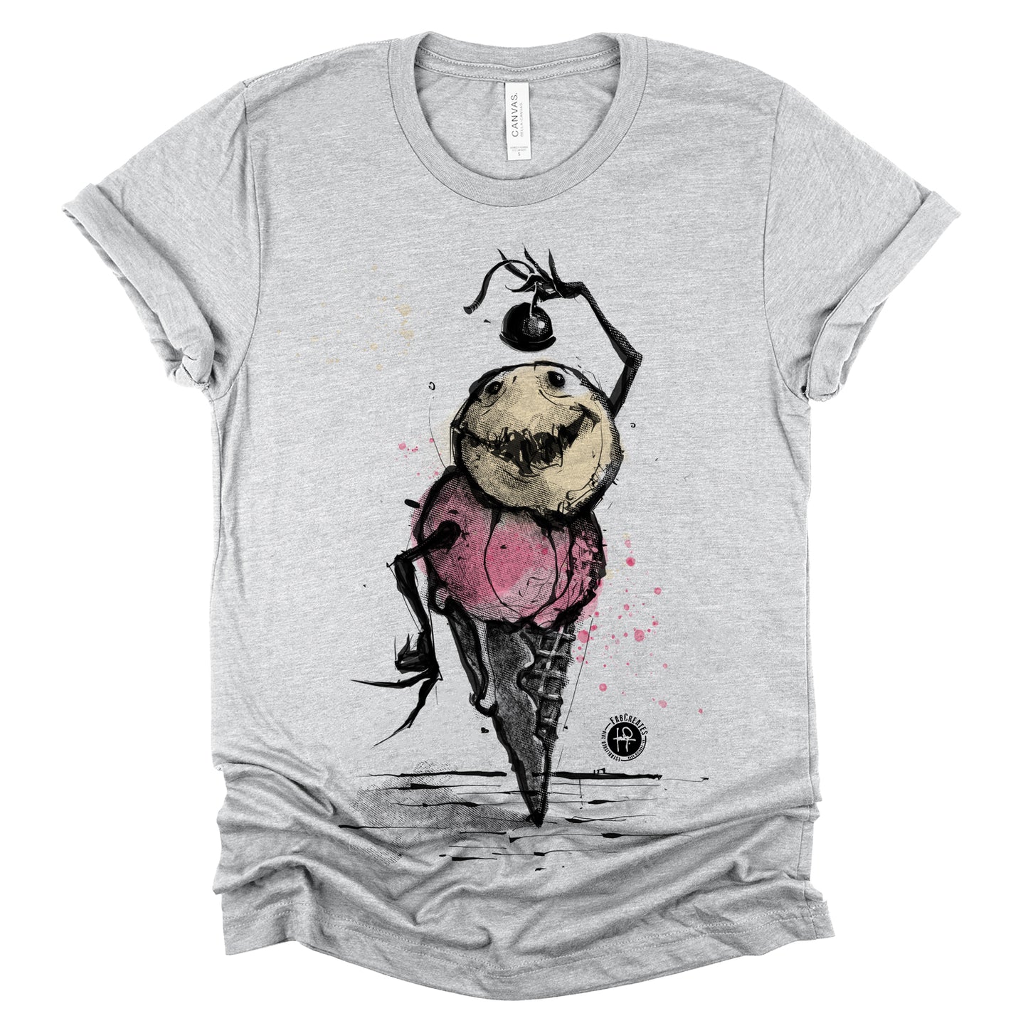 Cordial Ice Cream Cone: Sweet Elegance T-Shirt