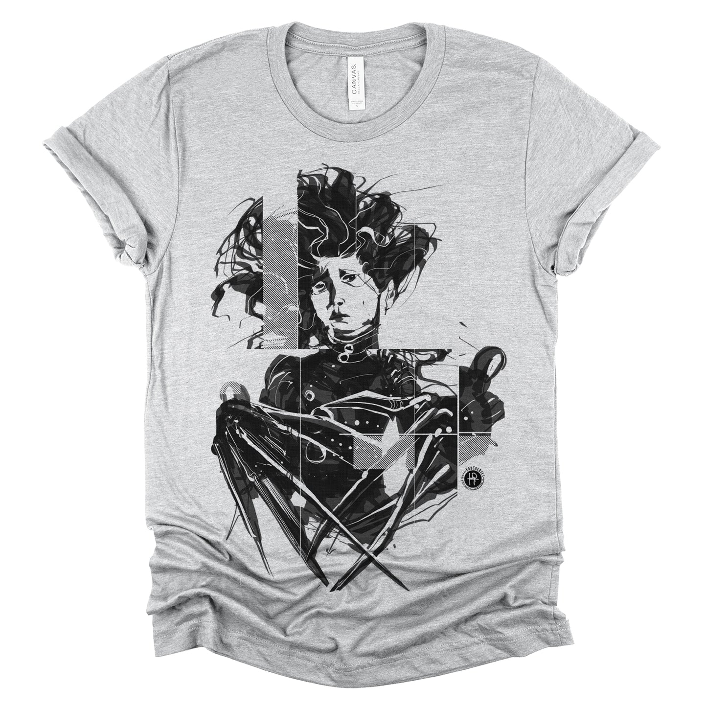 Crazy Scissors Hands: A Tribute to Tim Burton's Edward T-Shirt
