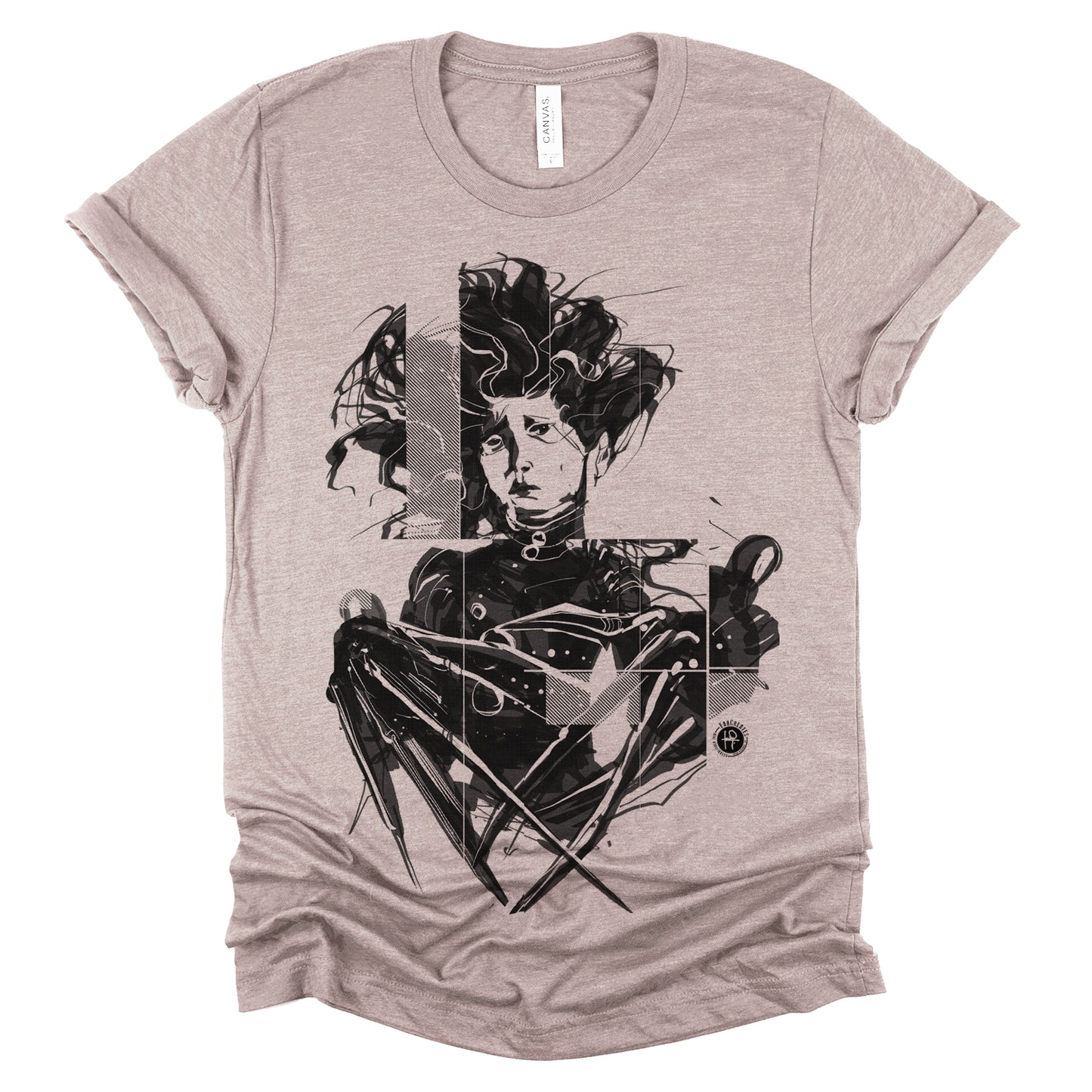 Crazy Scissors Hands: A Tribute to Tim Burton's Edward T-Shirt