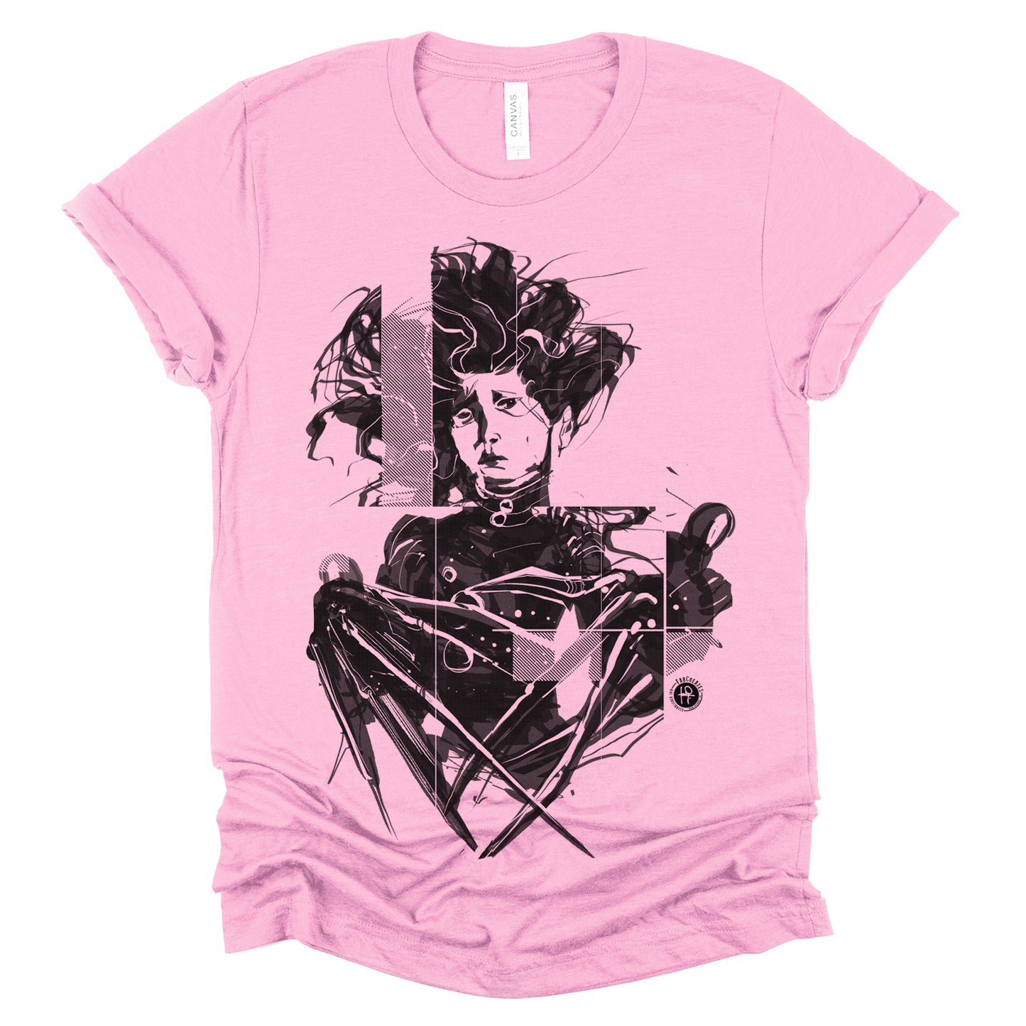 Crazy Scissors Hands: A Tribute to Tim Burton's Edward T-Shirt
