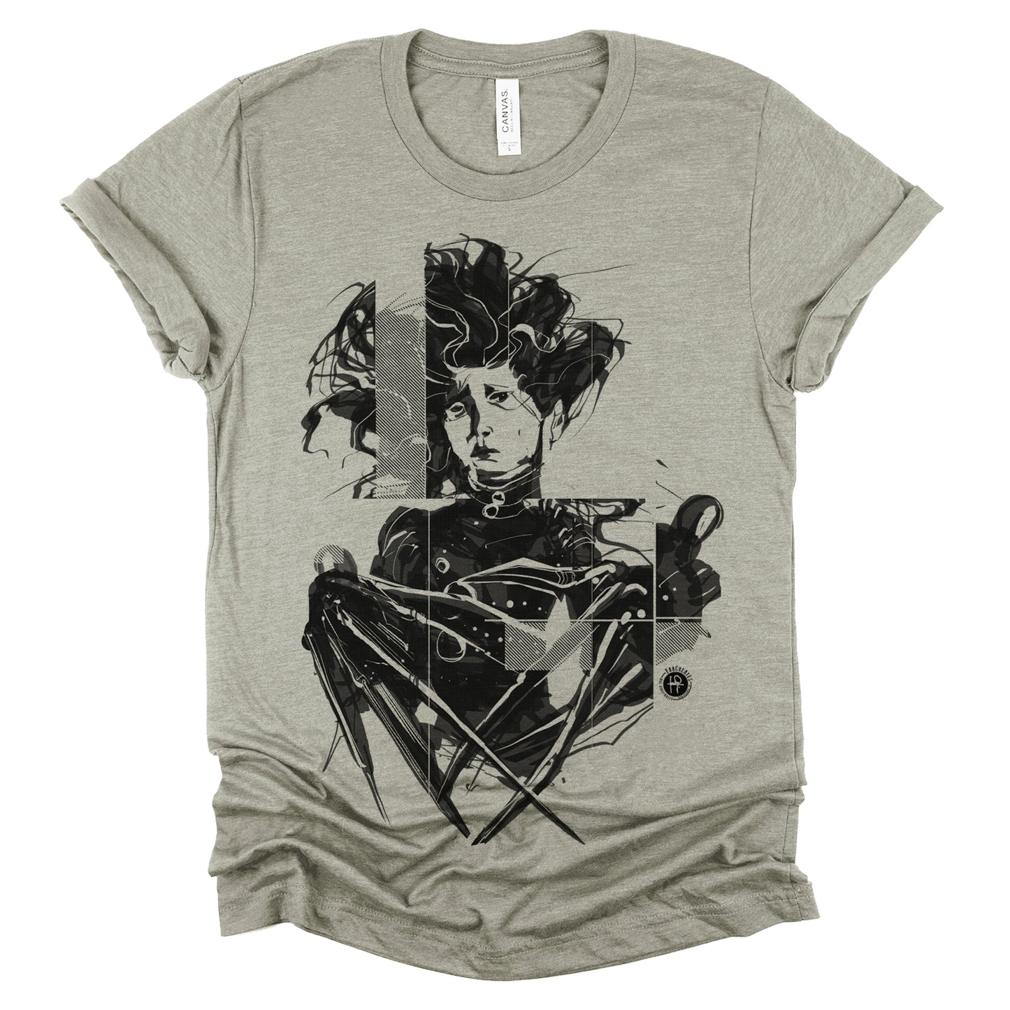 Crazy Scissors Hands: A Tribute to Tim Burton's Edward T-Shirt