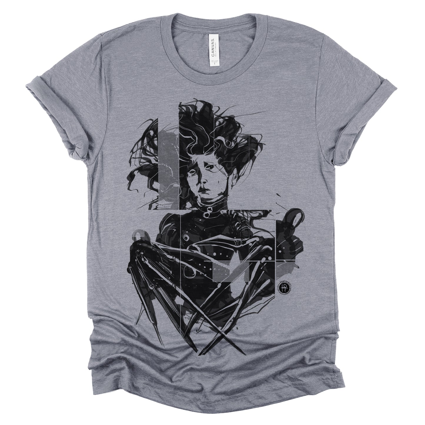 Crazy Scissors Hands: A Tribute to Tim Burton's Edward T-Shirt