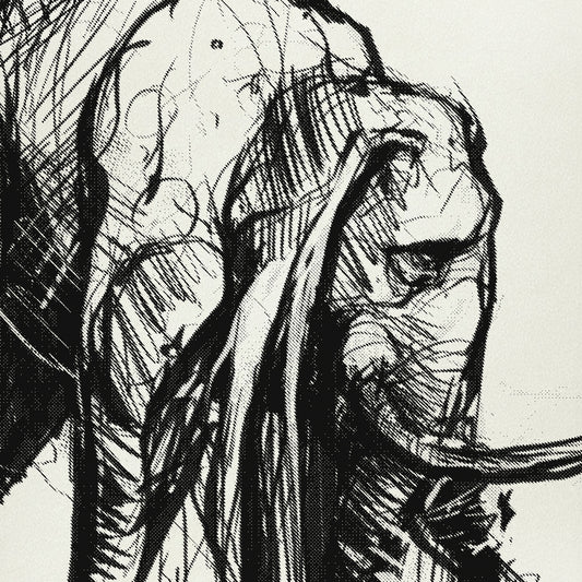 Dali's Elephant: Surreal Elegance Art Print