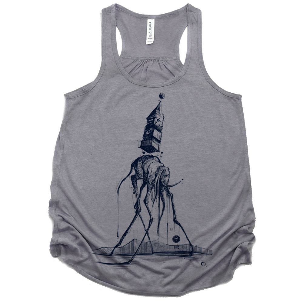 Dali's Elephant: Surreal Elegance Tank Top