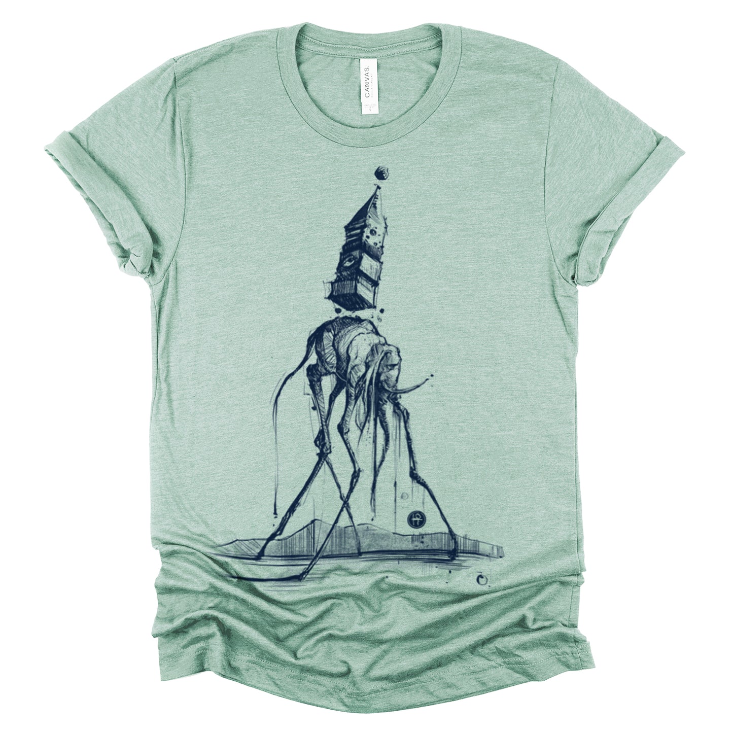 Dali's Elephant: Surreal Elegance T-Shirt