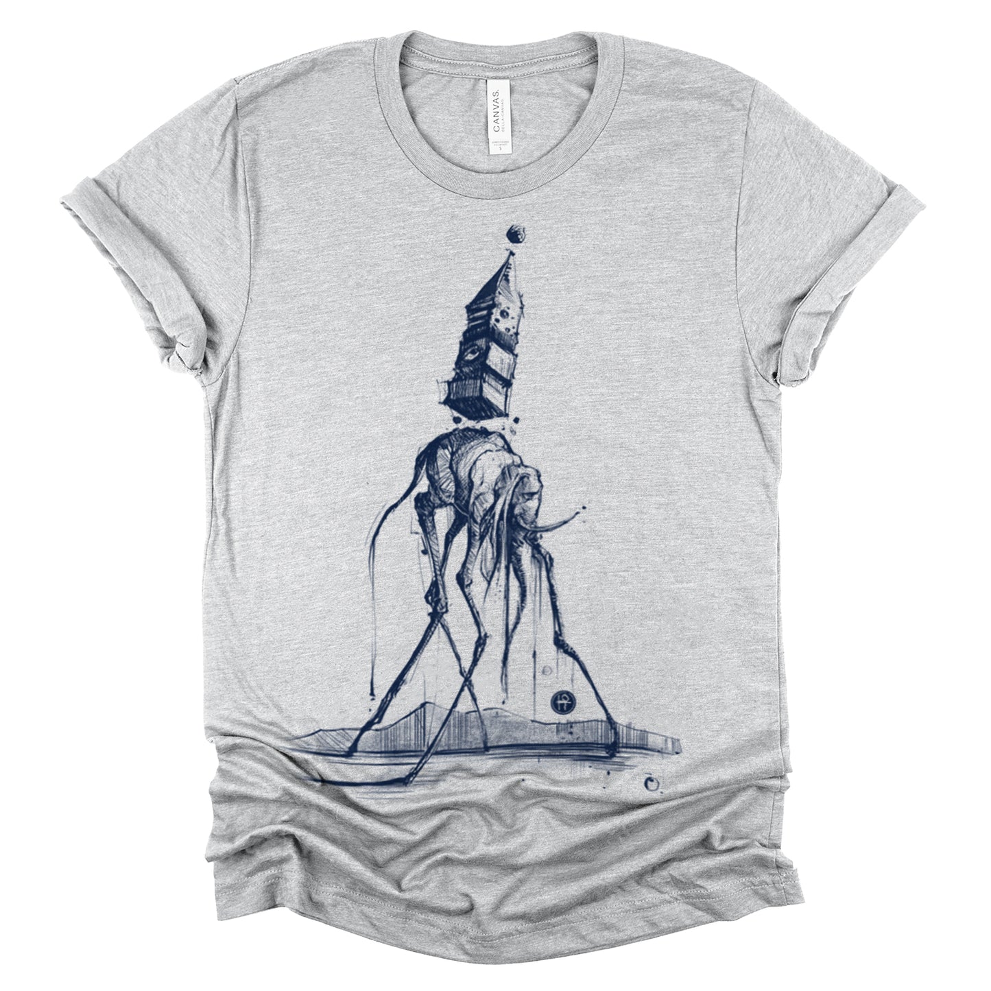 Dali's Elephant: Surreal Elegance T-Shirt