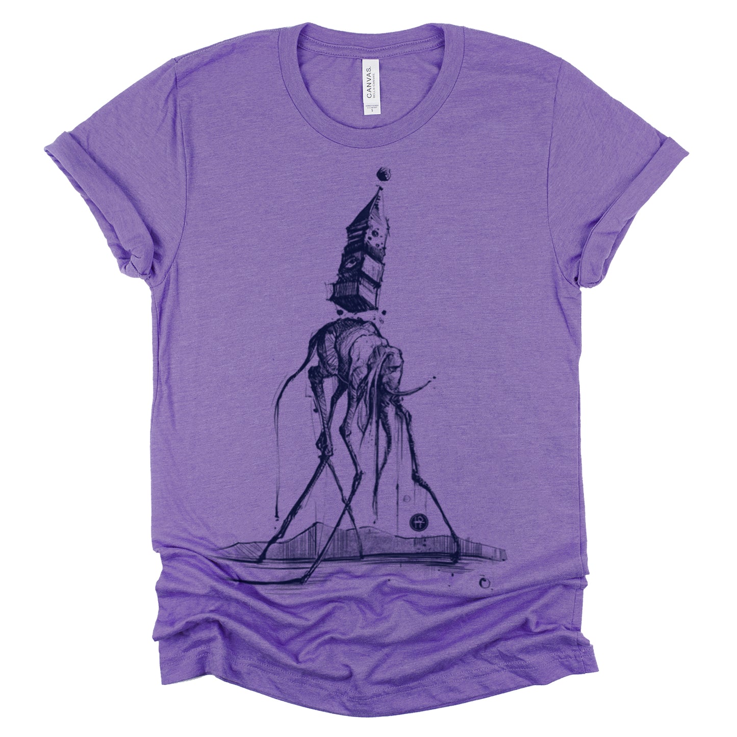 Dali's Elephant: Surreal Elegance T-Shirt