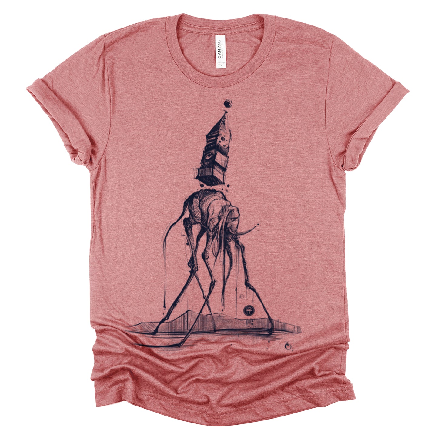 Dali's Elephant: Surreal Elegance T-Shirt