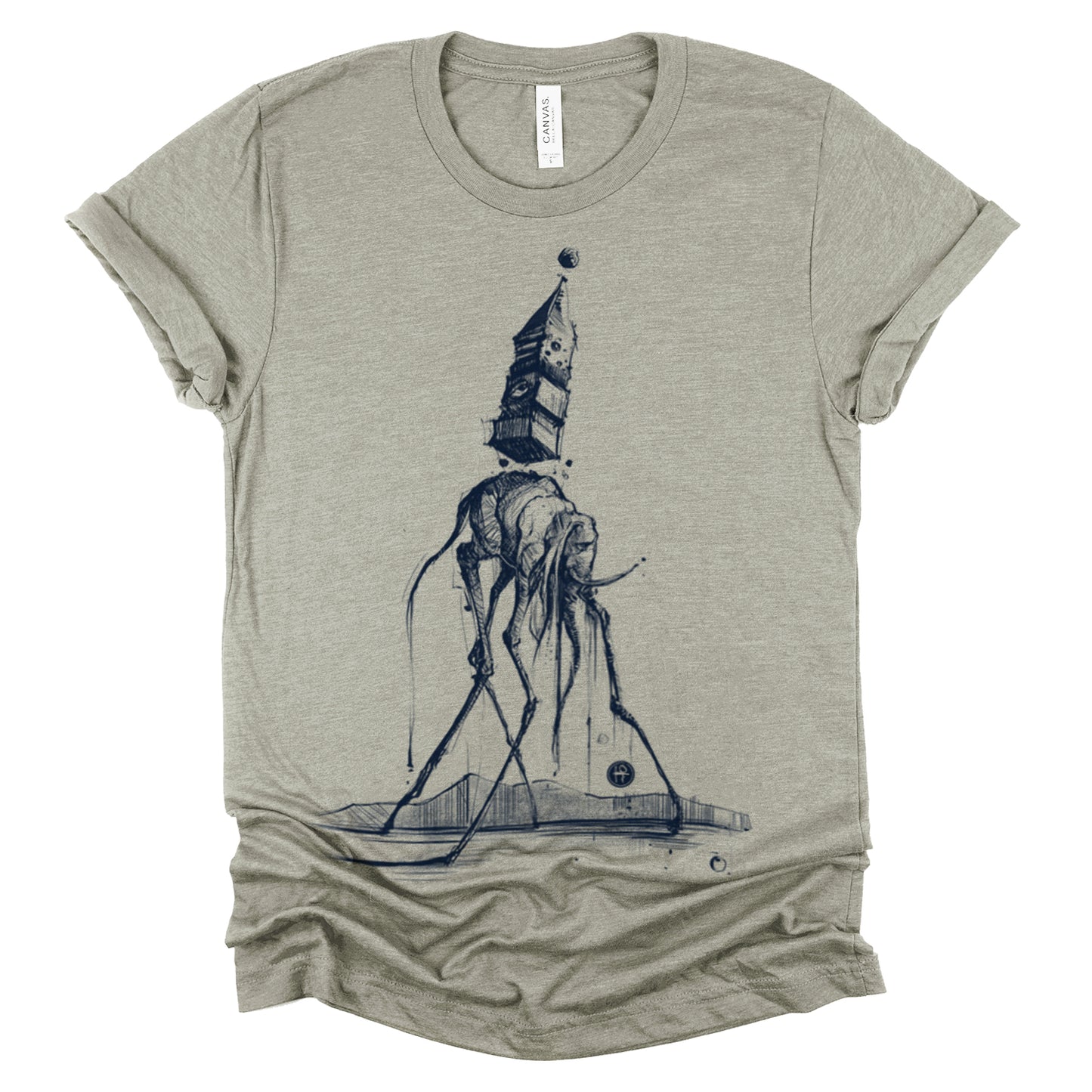 Dali's Elephant: Surreal Elegance T-Shirt
