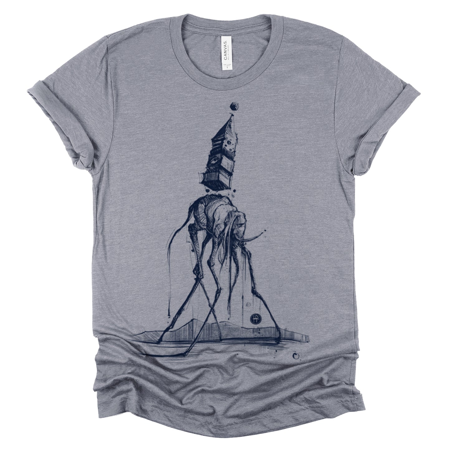 Dali's Elephant: Surreal Elegance T-Shirt