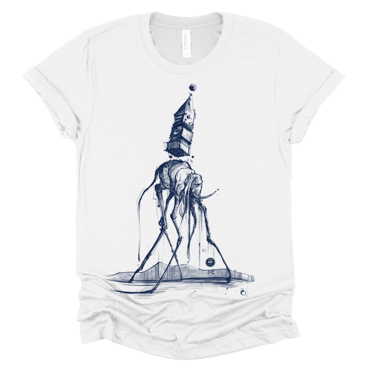 Dali's Elephant: Surreal Elegance T-Shirt