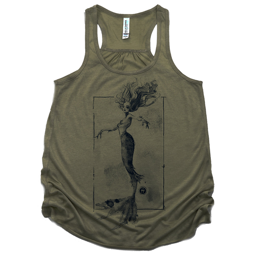 Dancing Mermaid: An Ocean Ballad Tank Top