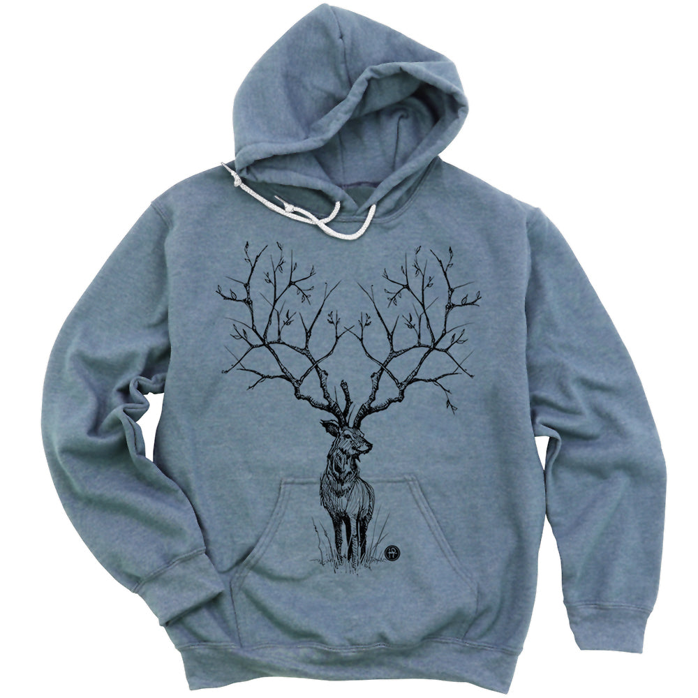 Enchanted Deer: Majestic Tranquility Hoodie